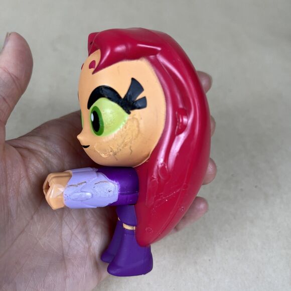 TEEN TITAN GO STARFIRE SHOOTER BEAST BOY 2019 MCDONALD HAPPY MEAL TOYS DC Comics - Picture 5 of 7